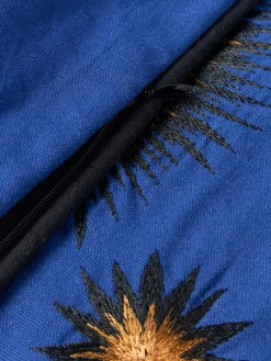 Funda de cojín decorativo de algodón artesanal Velvety