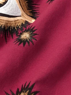 Funda de cojín decorativo de algodón artesanal Velvety