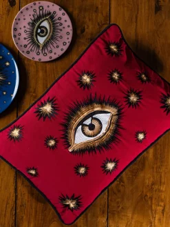 Funda de cojín decorativo de algodón artesanal Velvety