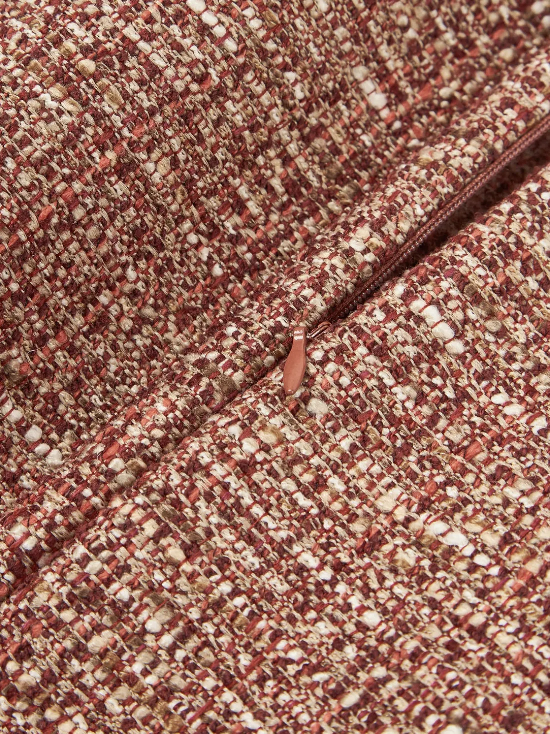 Funda de cojín en bouclé Talea