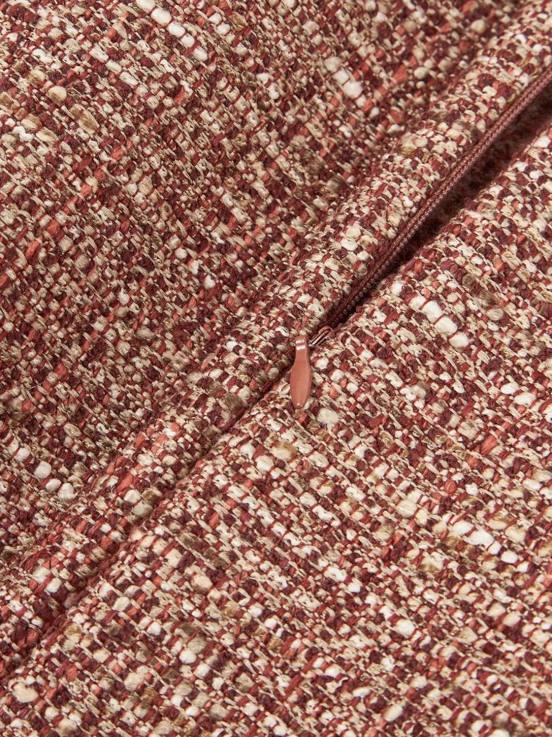 Funda de cojín en bouclé Talea