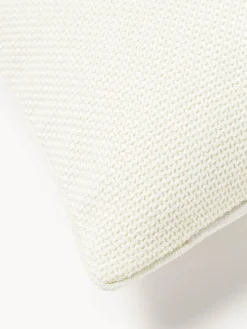 Funda de cojín en tejido bouclé Aya