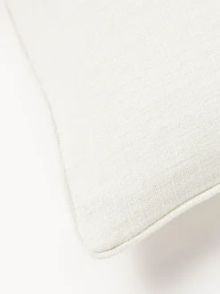 Funda de cojín en tejido bouclé Aya