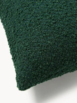 Funda de cojín en tejido bouclé Bellamie