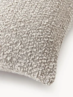 Funda de cojín en tejido bouclé Bellamie