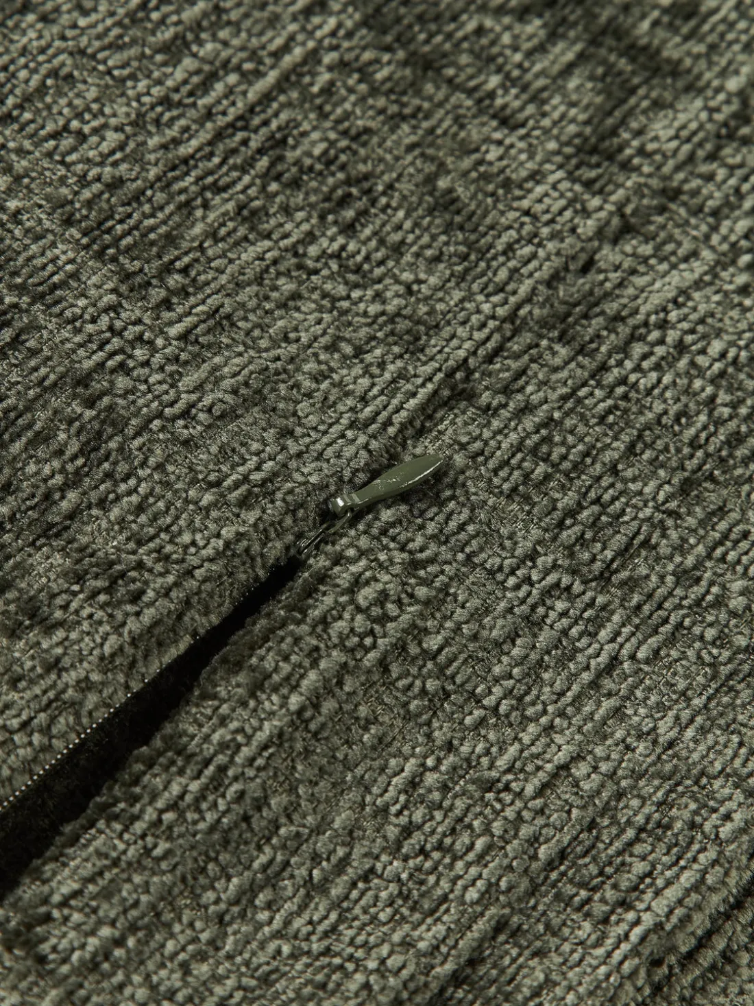 Funda de cojín en tejido bouclé Shannon