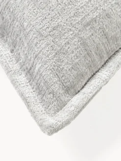 Funda de cojín en tejido bouclé Shannon