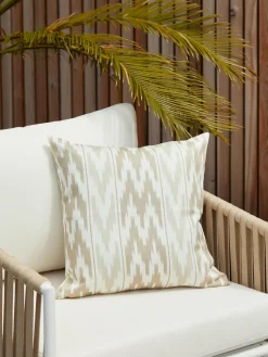 Funda de cojín para exterior con estampado ikat Maillot