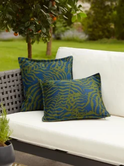 Funda de cojín para exterior estampado jacquard Ortun