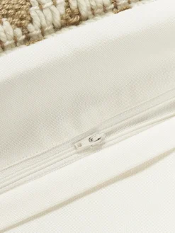 Funda de cojín para exterior con tejido estampado Yamir