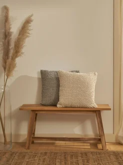 Funda de cojín texturizada Indi