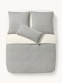 Funda nórdica de algodón con estructura gofre Clemente