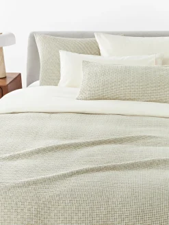 Funda nórdica de algodón con estructura gofre Clemente