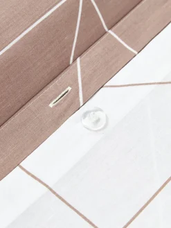 Funda nórdica de algodón estampada Marla