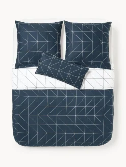 Funda nórdica de algodón estampada Marla