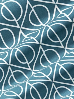 Funda nórdica de algodón estampado geométrico Jella