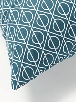 Funda nórdica de algodón estampado geométrico Jella