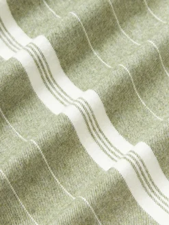 Funda nórdica de franela a rayas Belinda