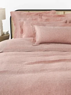 Funda nórdica de lino con ribete Linna