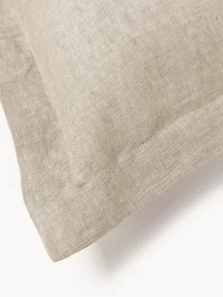 Funda nórdica de lino con ribete Linna
