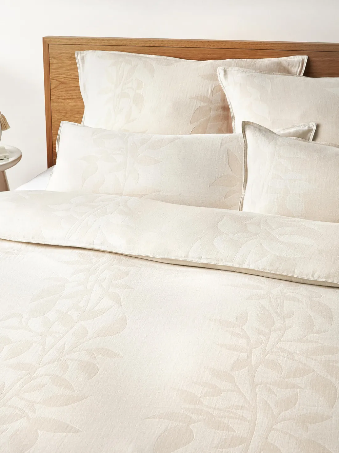 Funda nórdica de muselina jacquard Jasmina