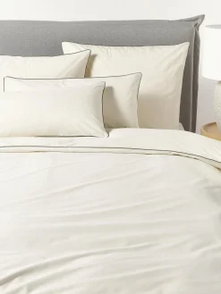 Funda nórdica de percal con ribete Daria