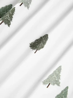 Funda nórdica de percal con árboles de Navidad Darina