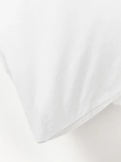 Funda nórdica de percal con decoración de penachos Madeline