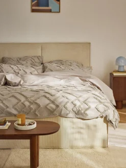 Funda nórdica de percal con mechones Faith