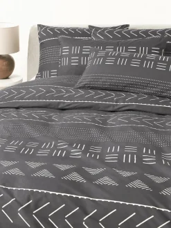 Funda nórdica de percal con estampado boho Kohana