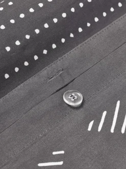 Funda nórdica de percal con estampado boho Kohana