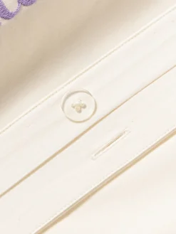 Funda nórdica de percal con bordado Roya