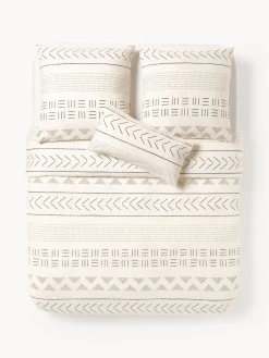 Funda nórdica de percal con estampado boho Kohana