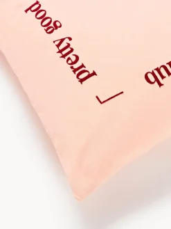 Funda nórdica de percal con bordado Roya