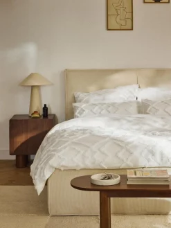 Funda nórdica de percal con mechones Faith