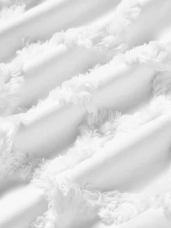 Funda nórdica de percal con mechones Faith