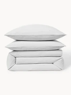 Funda nórdica de percal lavado Leonie