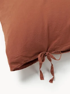 Funda nórdica de percal lavado Leonie