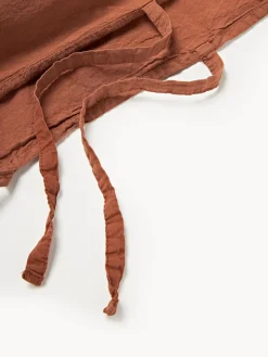 Funda nórdica de percal lavado Leonie