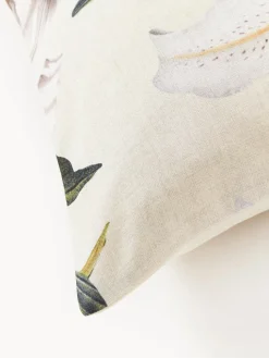 Funda nórdica de satén con estampado floral Flori