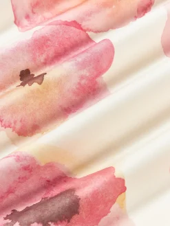 Funda nórdica de satén de algodón con estampado floral Fiorella