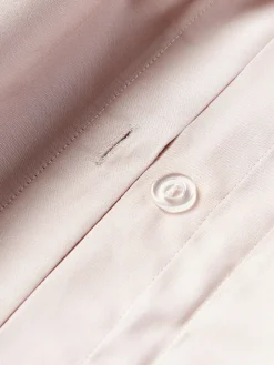 Funda nórdica de satén de algodón Alyssa