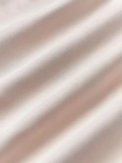 Funda nórdica de satén de algodón Alyssa