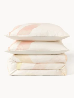 Funda nórdica de satén estampada Marino