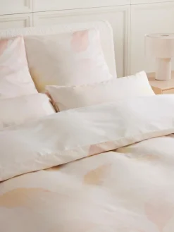 Funda nórdica de satén estampada Marino