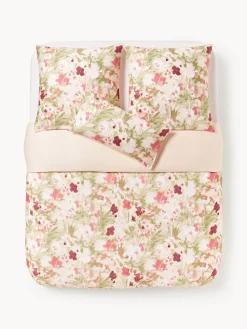 Funda nórdica de satén estampado Anthea