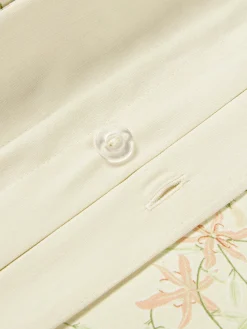 Funda nórdica de satén estampado Leticia