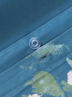 Funda nórdica de satén estampado Anthea