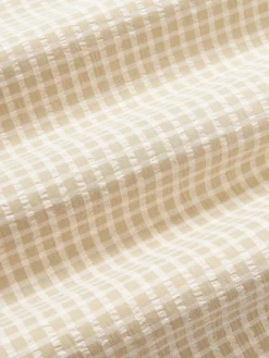 Funda nórdica de seersucker con ribete Davey