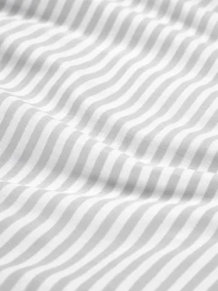 Funda nórdica doble cara de algodón a rayas Lorena